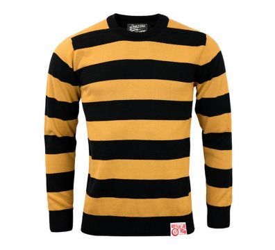 OUTLAW SWEATER BLACK OFF YELLOW