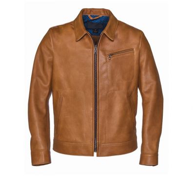 CAZADORA SCHOTT 575 70s Unlined Waxy Cowhide Leather