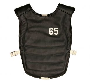 Vintage leather chest protector